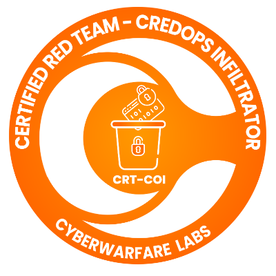 Red Team – CredOps Infiltrator - [ CRT-COI ]