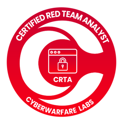 Certified Red Team Analyst - [ CRTA ]